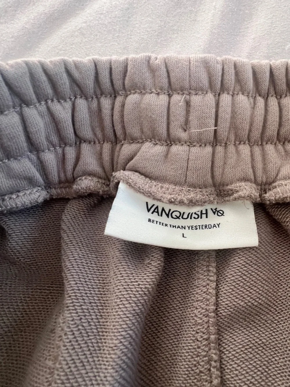 VANQUISH FITNESS fleece gym pants , size L, super cozy , slim fit , - Picture 4 of 7
